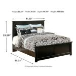 Maribel King Panel Bed, Dresser, Mirror and 2 Nightstands - Image 9