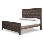 Wynnlow King Crossbuck Panel Bed - Image 6