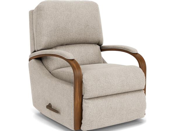 Woodlawn Swivel Gliding Recliner Recliners Customizable 3