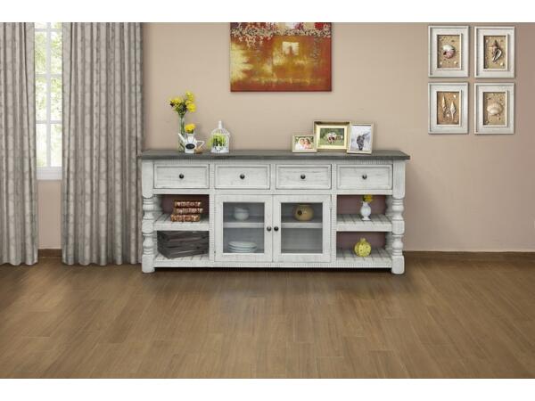 80'' TV Stand IFD4691STD80 - Image 2