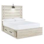 Cambeck Full Panel Bed with 4 Storage Drawers - Image 2