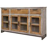 3 Drawers and 4 Doors, Console