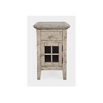 Rustic Shores Power Chairside Table