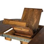 Carolina Crossing Pedestal Table Brown - Image 4