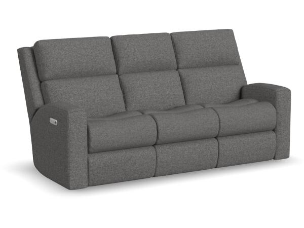 Score Power Reclining Sofa with Power Headrests and Lumbar Sofas Customizable