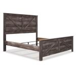 Wynnlow King Crossbuck Panel Bed - Image 5