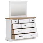 Ashbryn King Panel Storage Bed, Dresser and Mirror - Image 6