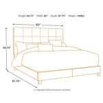 Dolante King Upholstered Bed - Image 4