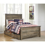 Trinell Full Panel Bed with 1 Large Storage Drawer