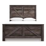 Wynnlow Queen Crossbuck Panel Bed - Image 6