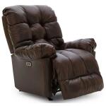 Brosmer Leather Power Rocker Recliner