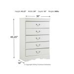 Anarasia Chest of Drawers - Image 4