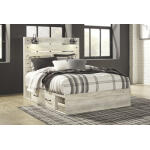 Cambeck Queen Panel Bed with 2 Storage Drawers