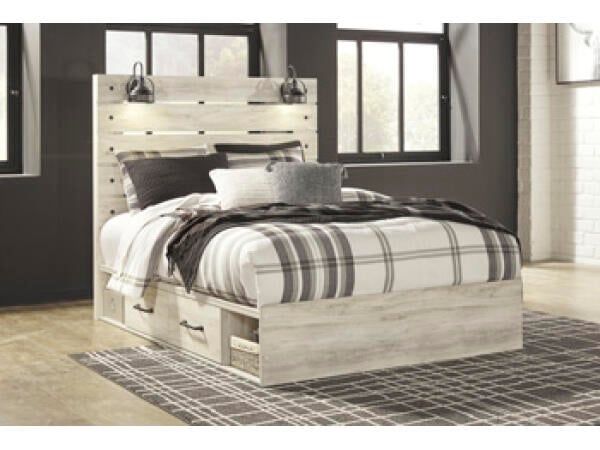 Cambeck Queen Panel Bed with 2 Storage Drawers Beds Ashley Furniture