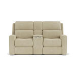 Score Power Reclining Loveseat with Console and Power Headrests and Lumbar