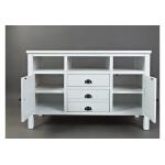 Artisan's Craft 50" Media Console Weathered White - Image 2