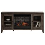 Arlenbry 60" TV Stand with Electric Fireplace - Image 2