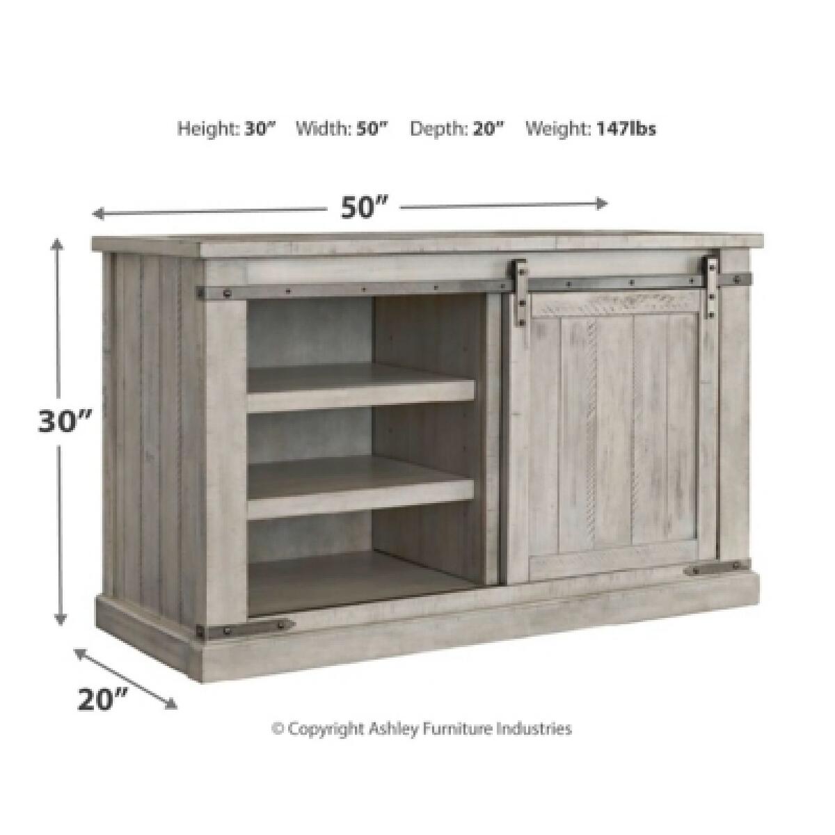 Carynhurst 50″ TV Stand Entertainment Stands Ashley Furniture 19
