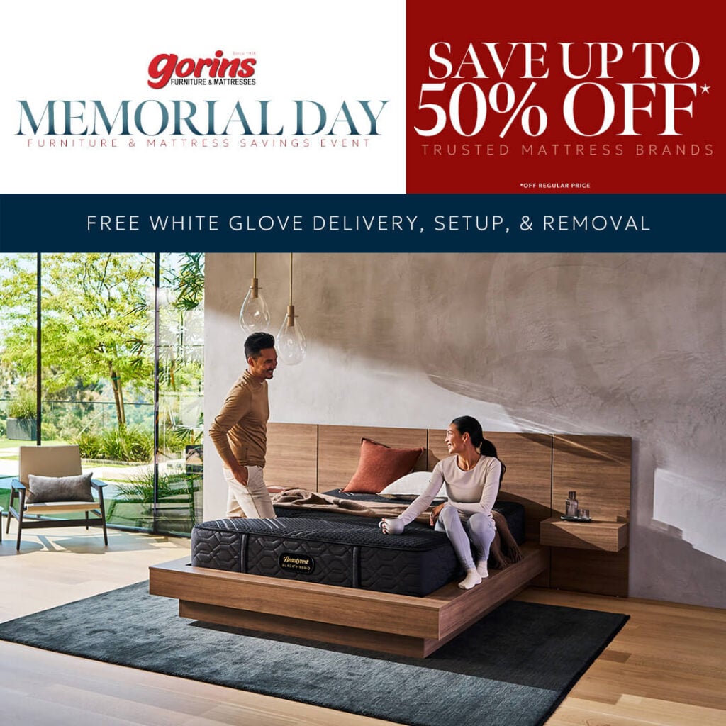 Gorin Memorial Day MATTRESS SM Image APR2026