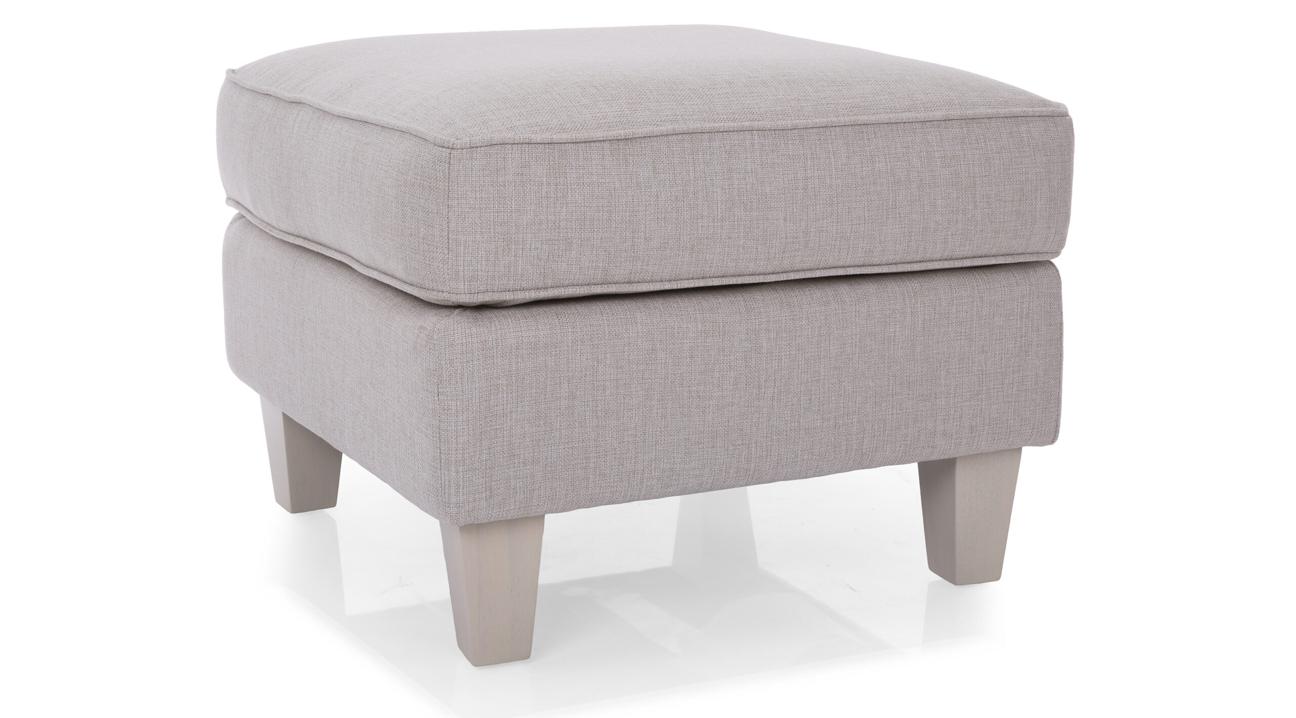 2478 Tapered Leg Ottoman
