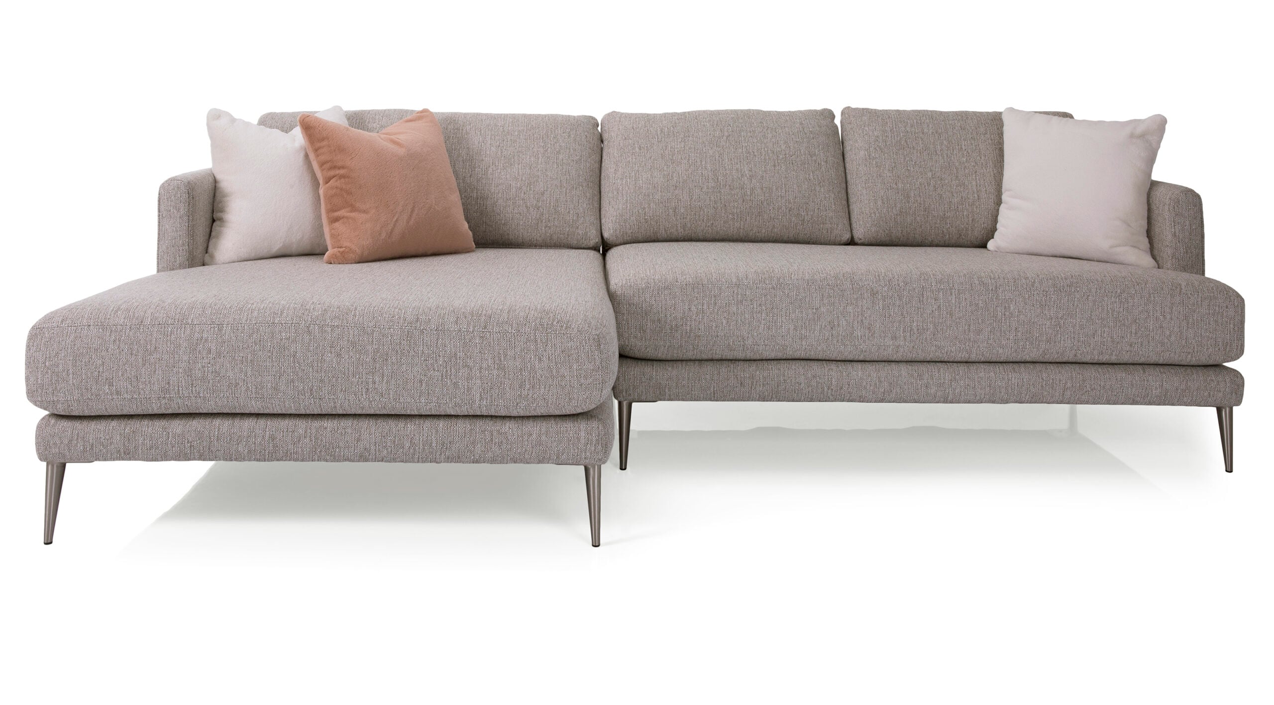 2089-06 RHF Loveseat -09 LHF Chaise front view