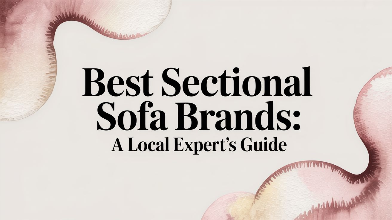 Best Sectional Sofa Brands Title Graphic