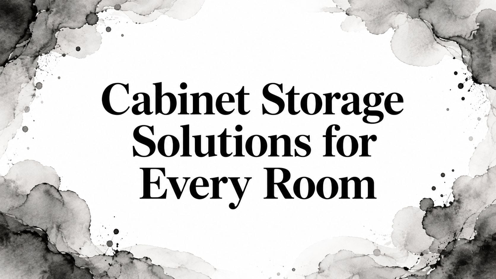 Cabinet Storage Solutions Cabinet Storage