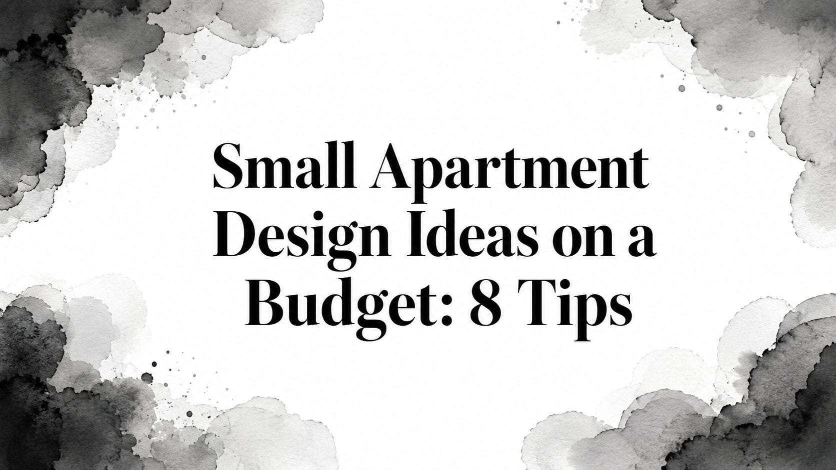 Small Apartment Design Ideas On A Budget Design Tips