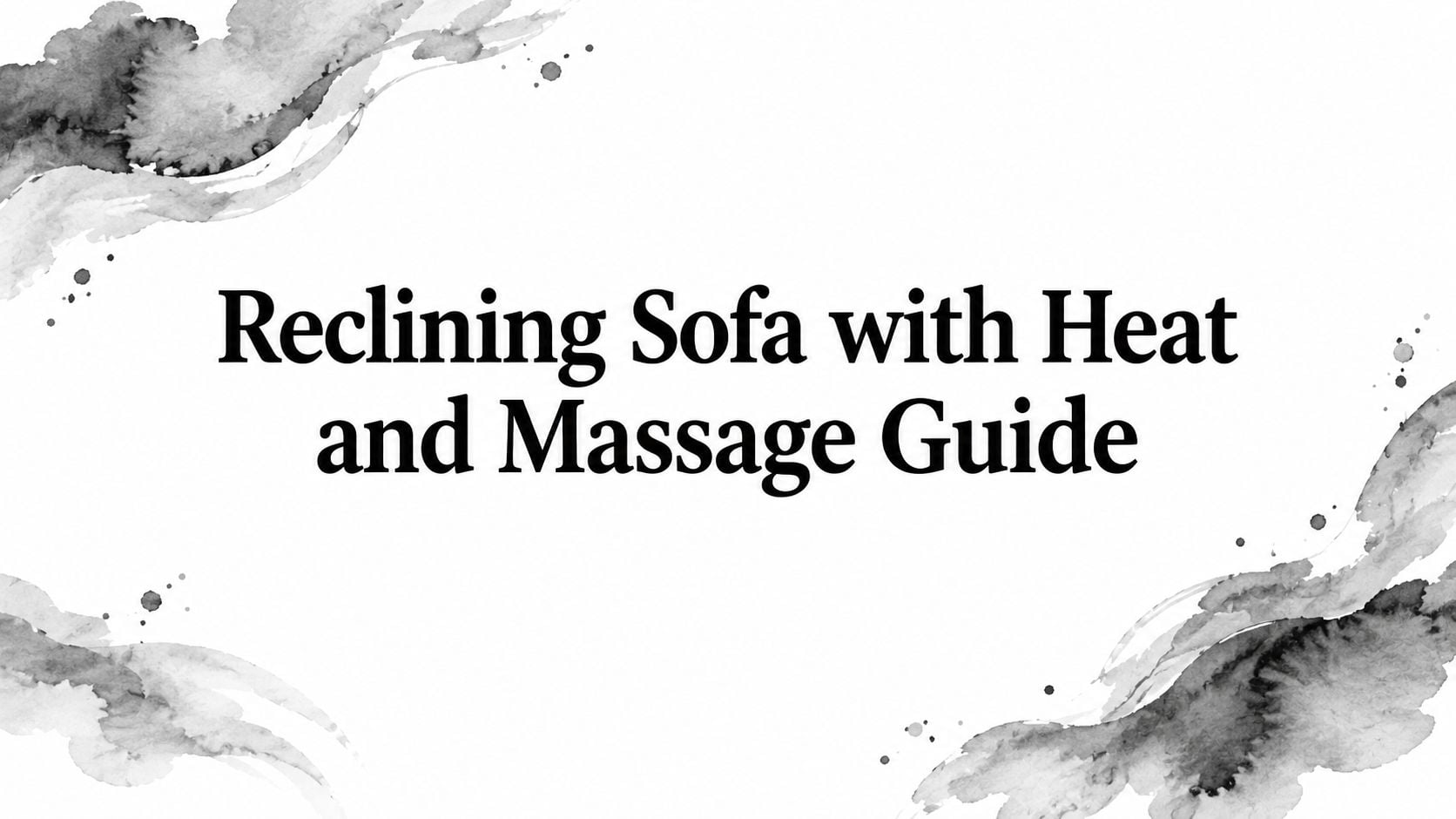 Reclining Sofa With Heat And Massage Title Slide